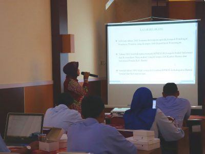 Sosialisasi KIM Tingkat Kecamatan oleh Diskominfo Bantul dilaksanakan di Kecamatan Sewon (13/08)